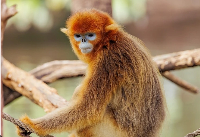 golden fur monkey