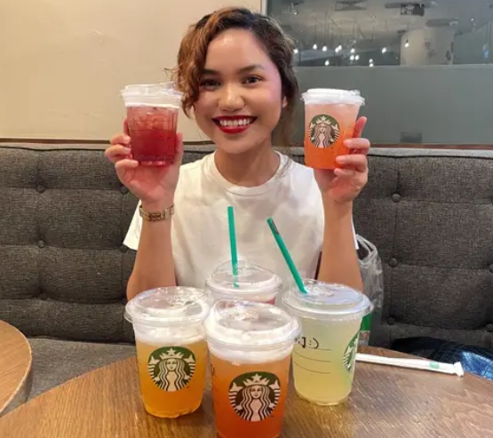 iced shaken golden monkey tea