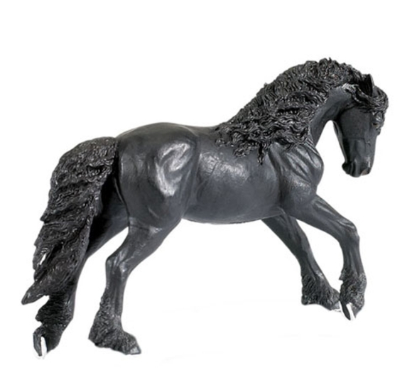 friesian model horse