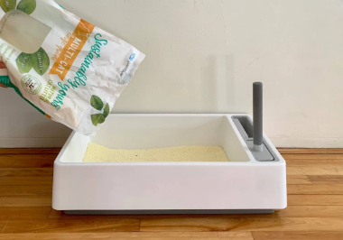 sustainably yours cat litter