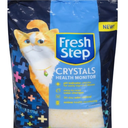 fresh step crystals