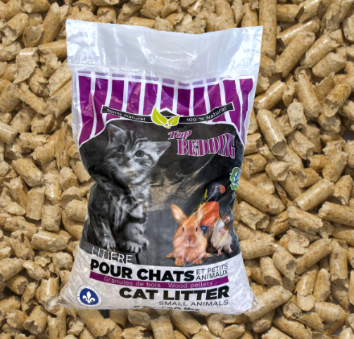 wood pellet cat litter