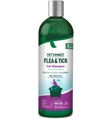 flea shampoo for cats
